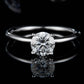 *APP EXCLUSIVE* 1 Carat Moissanite 925 Sterling Silver Solitaire Ring