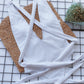 *APP EXCLUSIVE* Halter Neck Deep V One-Piece Swimsuit