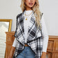 *APP EXCLUSIVE* Plaid Open Front Vest