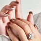 *APP EXCLUSIVE* 3.4 Carat Moissanite Flower Shape Ring