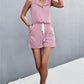 *APP EXCLUSIVE* Sleeveless Buttoned Romper with Pockets