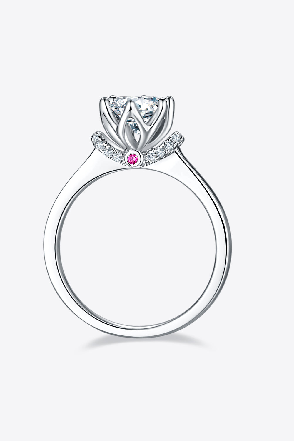 *APP EXCLUSIVE* 1.11 Carat Moissanite 925 Sterling Silver Ring