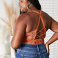 *APP EXCLUSIVE* JadyK Full Size Crisscross Lace Bralette in Rust