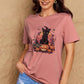 *APP EXCLUSIVE*Black Cat Halloween Graphic Tee