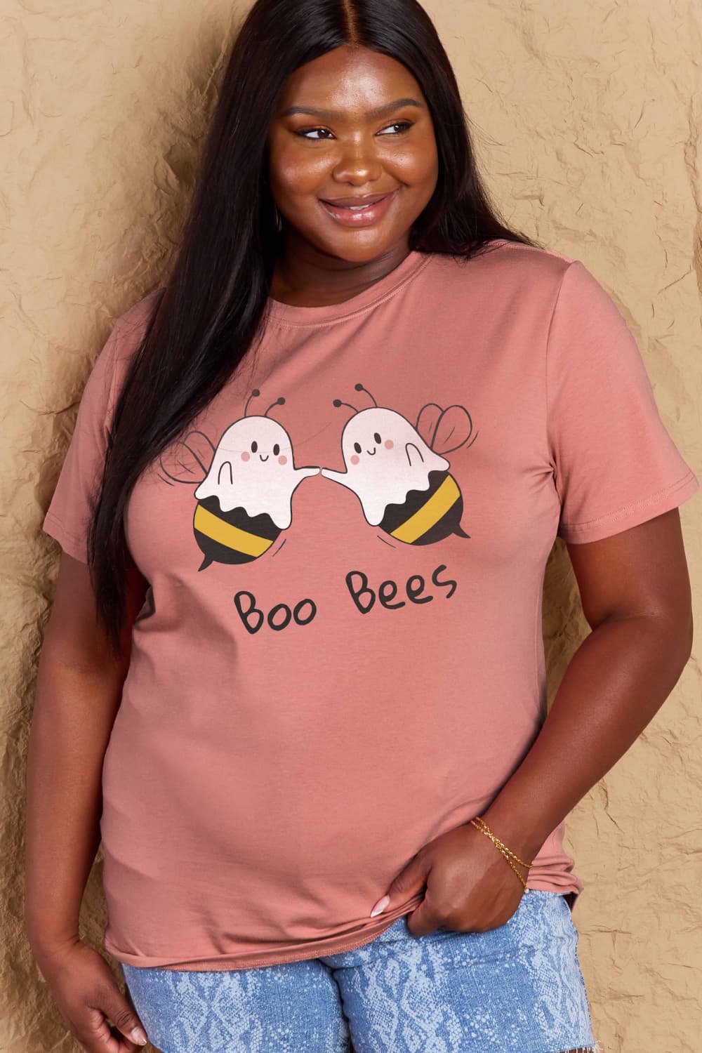 *APP EXCLUSIVE* BOO BEES Graphic Cotton T-Shirt
