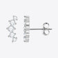 *APP EXCLUSIVE* All You Need Moissanite Platinum-Plated Earrings