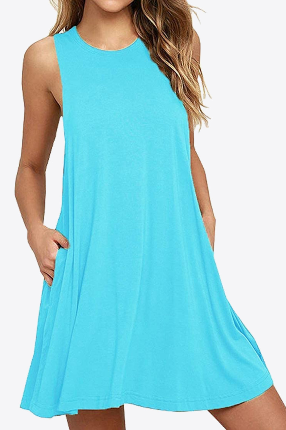 *APP EXCLUSIVE* Sleeveless Dress with Pockets
