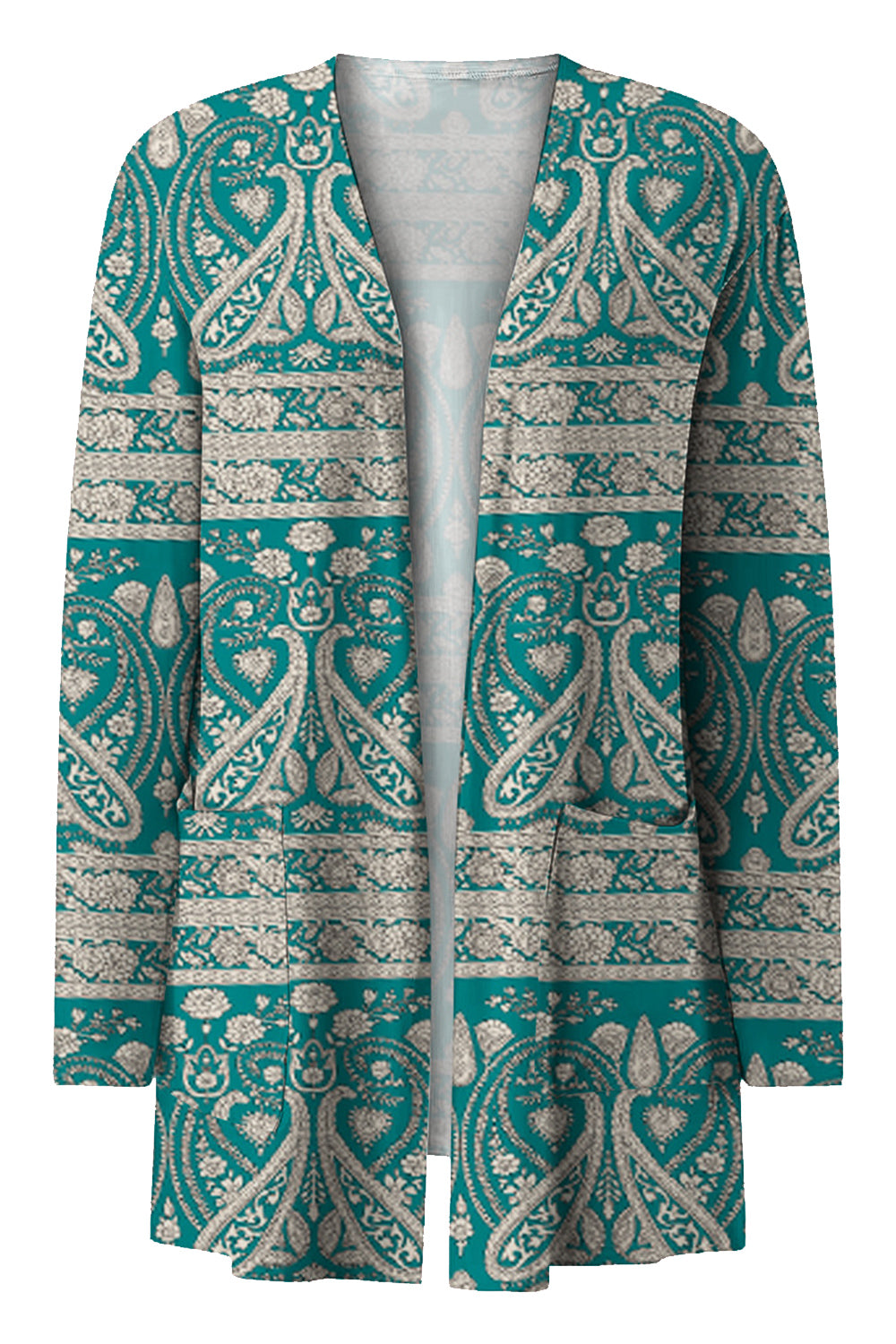 *APP EXCLUSIVE* Printed Long Sleeve Cardigan