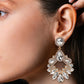 *APP EXCLUSIVE* Bejeweled Glass Stone Dangle Earrings