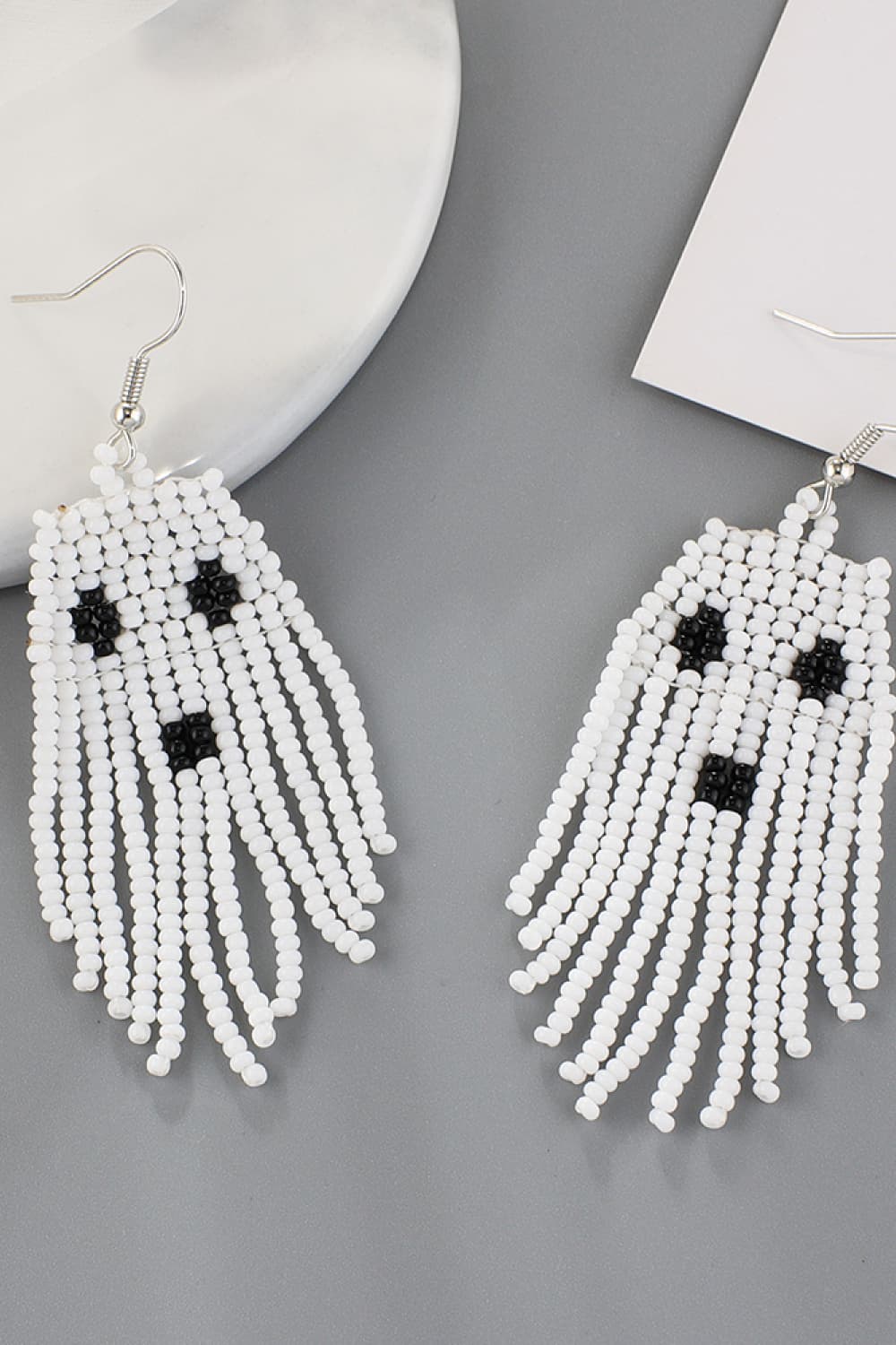 *APP EXCLUSIVE* Halloween Beaded Dangle Earrings