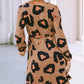* APP EXCLUSIVE* Leopard Button-Up Dress