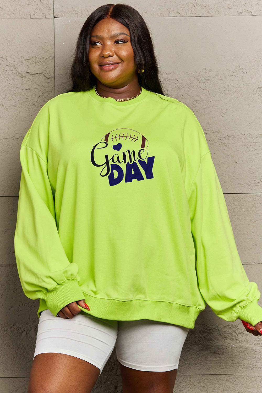 *APP EXCLUSIVE* Gameday Football Graphic Sweatshirt