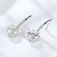 *APP EXCLUSIVE* 6-Prong Moissanite Drop Earrings