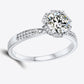 *APP EXCLUSIVE* 925 Sterling Silver 1 Carat Moissanite Ring