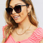 *APP EXCLUSIVE* Cat Eye Full Rim Polycarbonate Sunglasses