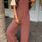 *APP EXCLUSIVE* Wide Leg Front Pocket Jumpsuit