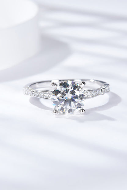*APP EXCLUSIVE* 1.5 Carat Moissanite Side Stone Ring