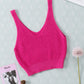 *APP EXCLUSIVE* Vneck Ribbed Knit Tank
