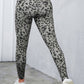 *APP EXCLUSIVE* Leopard Print Wide Waistband Leggings