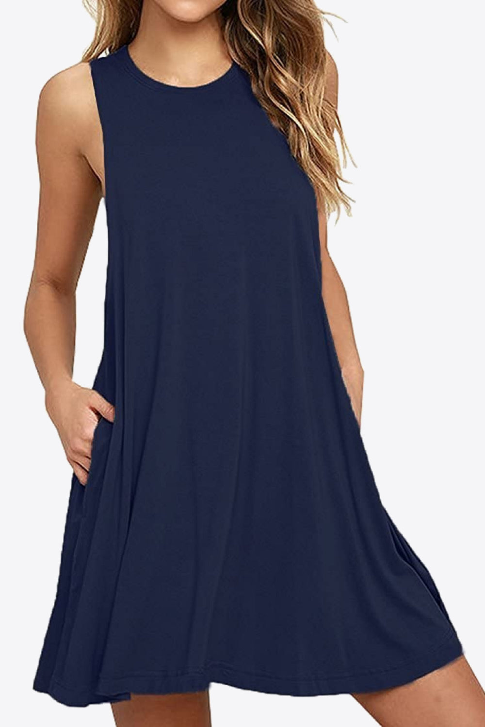 *APP EXCLUSIVE* Sleeveless Dress with Pockets