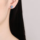 *APP EXCLUSIVE* 1 Carat Moissanite 925 Sterling Silver Stud Earrings