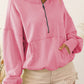 * APP EXCLUSIVE* Zip-Up Dropped Shoulder Hoodie