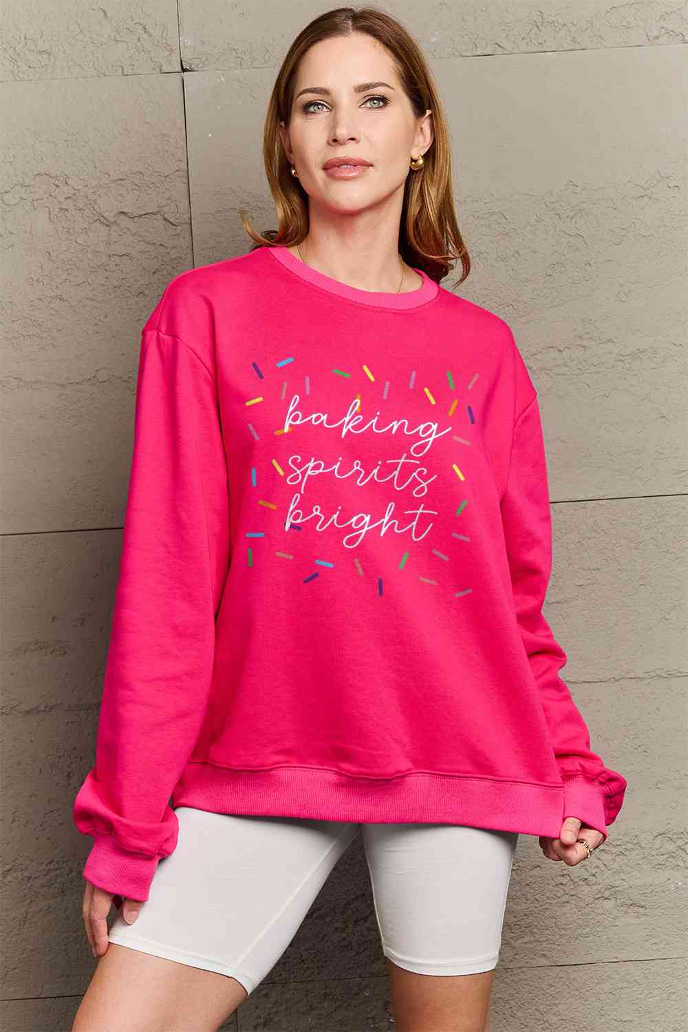 *APP EXCLUSIVE* Baking Spirits Bright Long Sleeve Sweatshirt