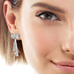 * APP EXCLUSIVE* 1.12 Carat Moissanite 925 Sterling Silver Bow Earrings