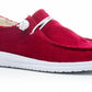 Hey Girl Red Corduroy Kayak Shoes