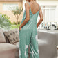 *App Exclusive* Tiedye Spaghetti Strap Jumpsuit with Pockets