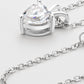 *APP EXCLUSIVE* 1 Carat Moissanite Heart-Shaped Pendant Necklace