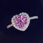 *APP EXCLUSIVE* Lifelong Journey 1 Carat Moissanite Heart Ring