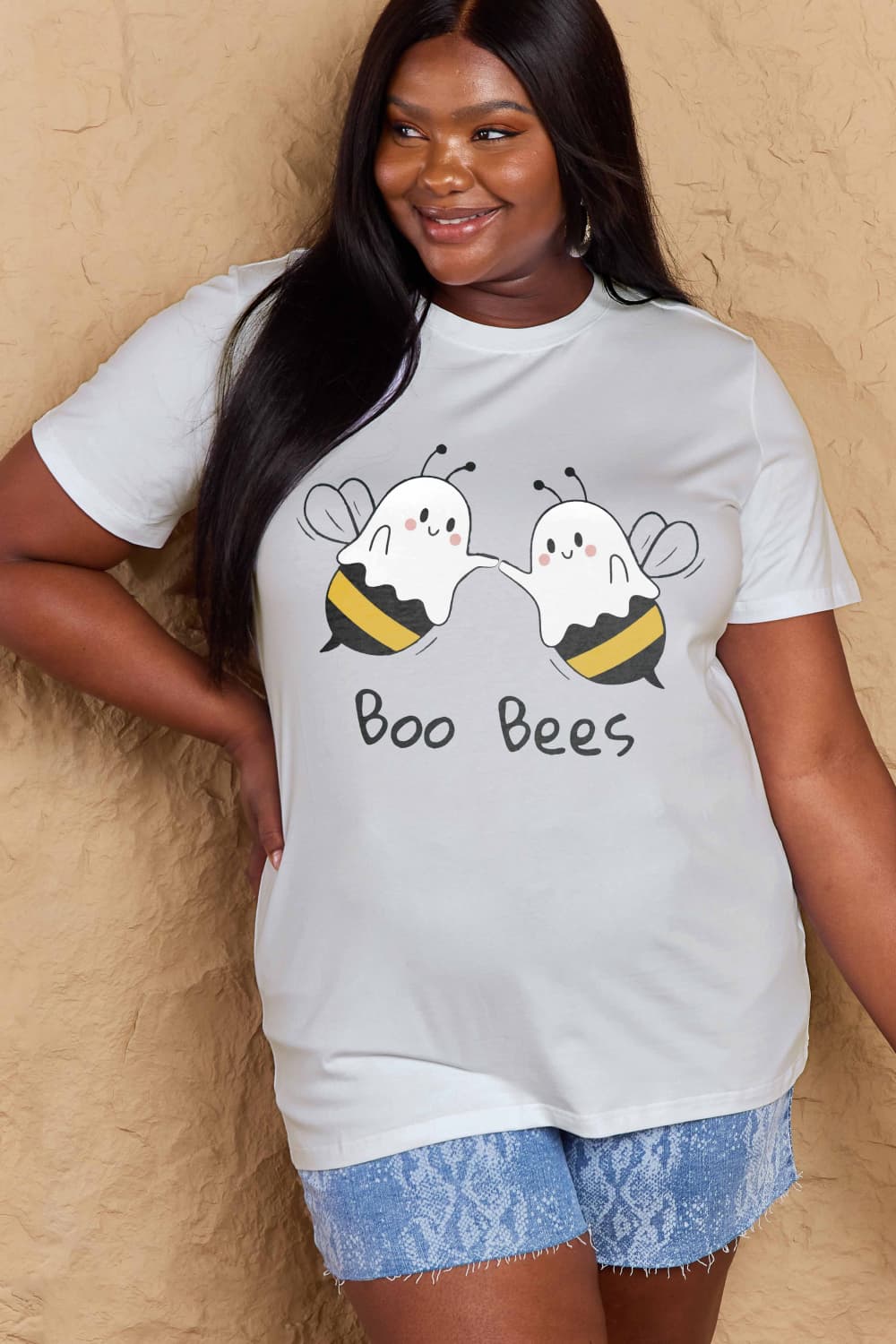 *APP EXCLUSIVE* BOO BEES Graphic Cotton T-Shirt