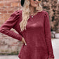 *APP EXCLUSIVE* Puff Sleeve Ribbed Top