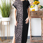 *APP EXCLUSIVE* Leopard Colorblock Maxi Dress