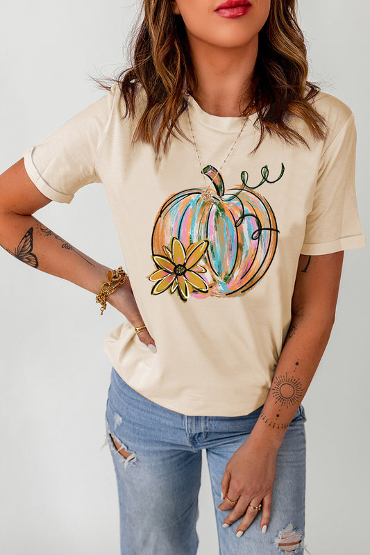 Rustic Pumpkin Pastels Tee