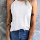 *App Exclusive* Curved Hem Grecian Tank Top