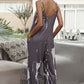 *App Exclusive* Tiedye Spaghetti Strap Jumpsuit with Pockets