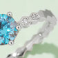 *APP EXCLUSIVE* 1 Carat Moissanite 6-Prong 925 Sterling Silver Ring