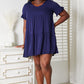*APP EXCLUSIVE* Vneck Flounce Sleeve Tiered Dress