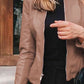 *APP EXCLUSIVE* Mock Neck Zip Up Jacket