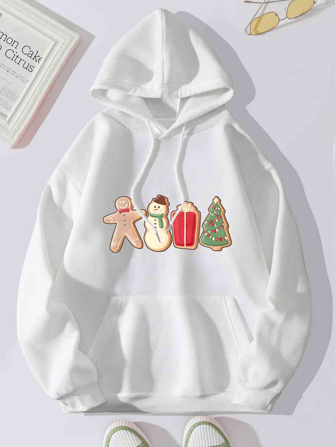 *APP EXCLUSIVE* Christmas Cookie Hoodie with Pocket