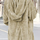 *APP EXCLUSIVE* Teddy Hooded Jacket with Pockets