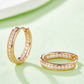 *APP EXCLUSIVE* Moissanite 925 Sterling Silver Huggie Earrings