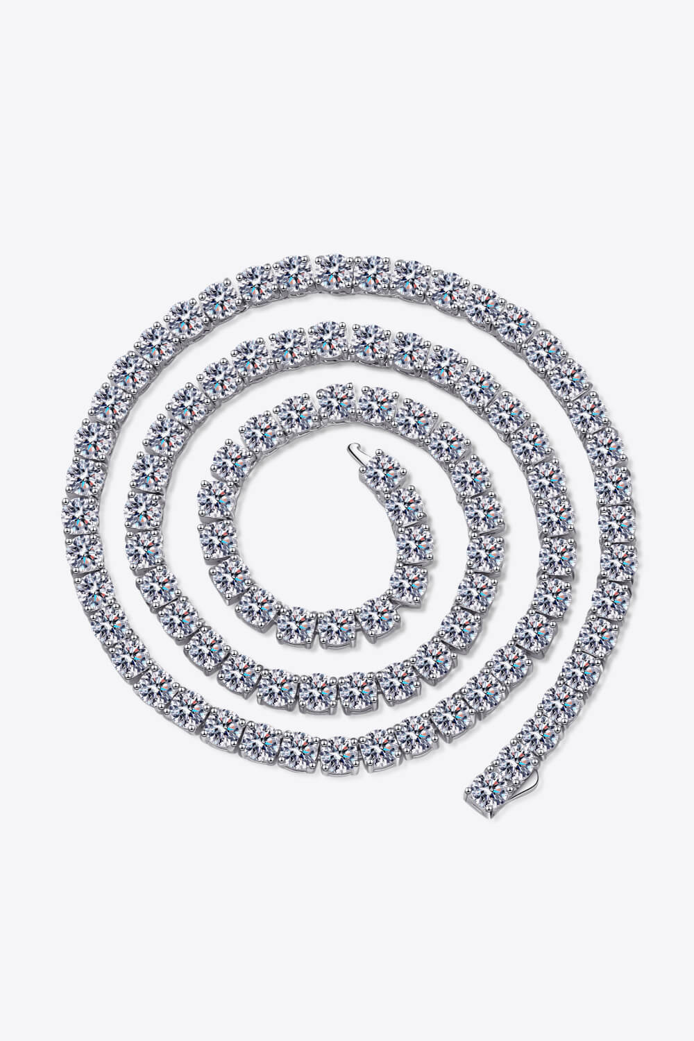 *APP EXCLUSIVE* Moissanite Rhodium-Plated Necklace