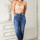 *APP EXCLUSIVE* JadyK Full Size Crisscross Lace Bralette in Cream