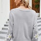 *App Exclusive* Floral Ribbed Cardigan