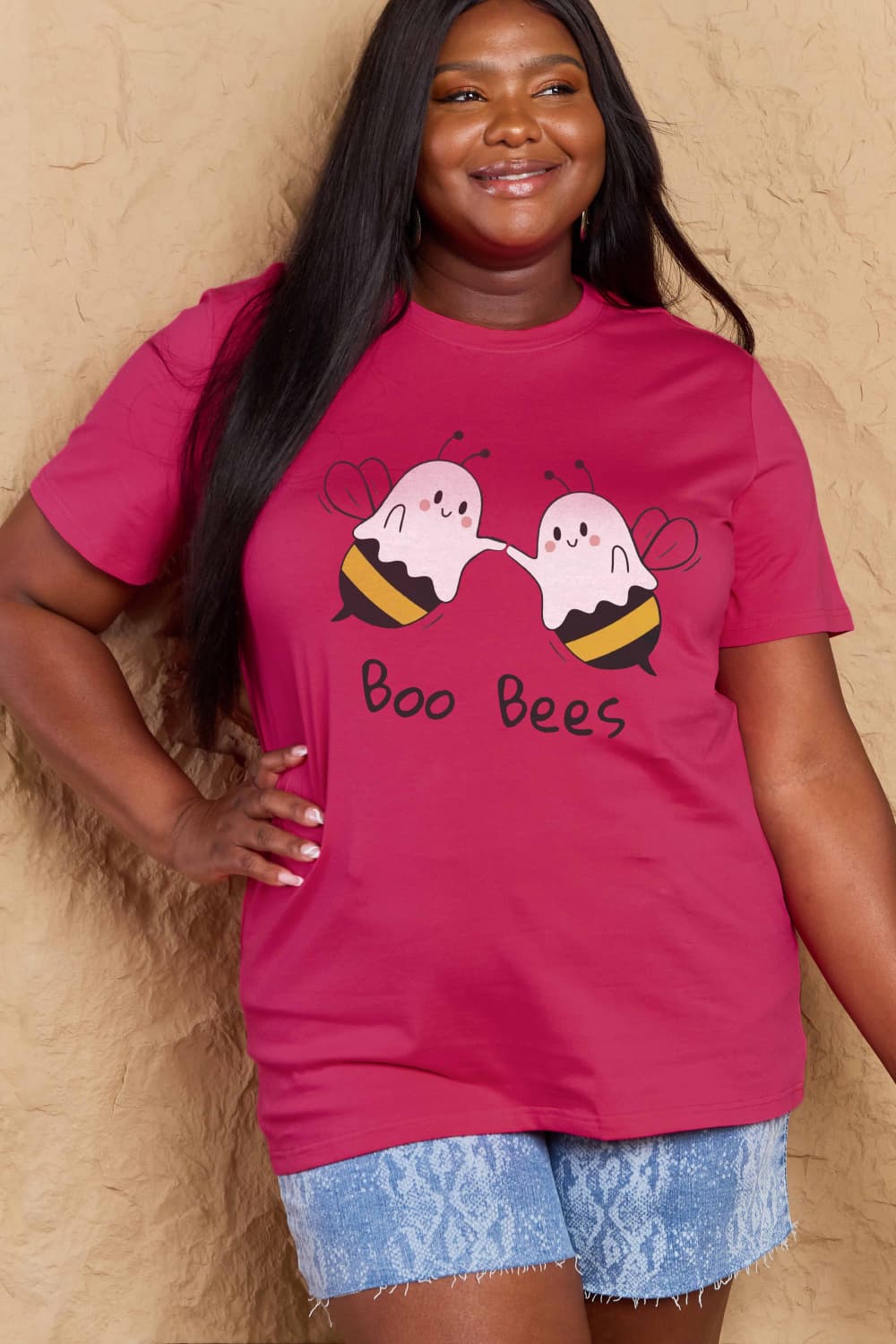 *APP EXCLUSIVE* BOO BEES Graphic Cotton T-Shirt