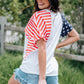 *APP EXCLUSIVE* USA Flag Vneck Tee