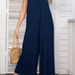 *APP EXCLUSIVE* Spaghetti Strap Scoop Neck Jumpsuit